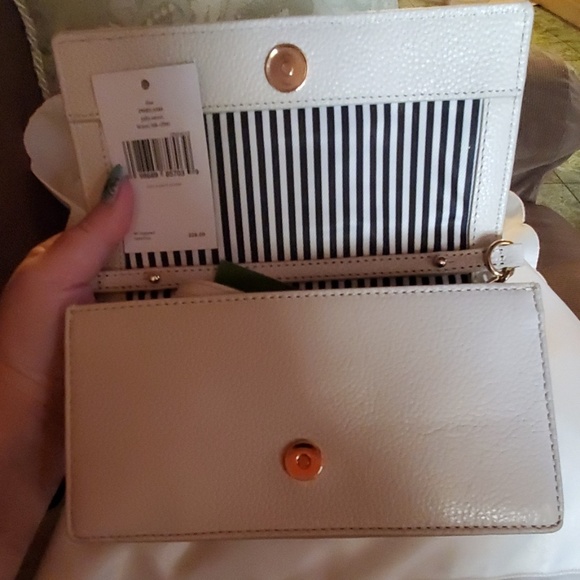 kate spade Bags Kate Spade New York Rina Crossbody Biege Black